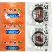 pasante chocolate 144 szt. - prezerwatywy o smaku czekoladowym