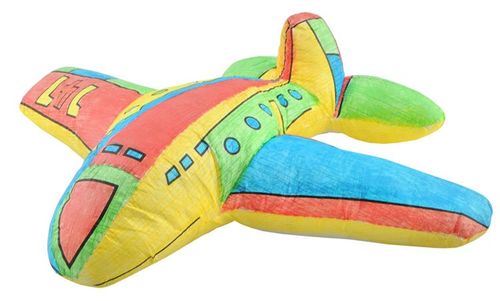 Maskotka do malowania - samolot na Arena.pl