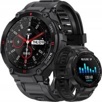 ZEGAREK SMARTWATCH MĘSKI WODOODPORNY ROZMOWY MENU PL SPORT GPS SMART WATCH
