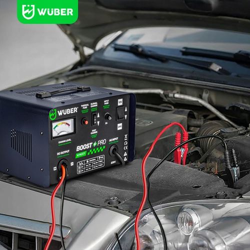 PROSTOWNIK AKUMULATOROWY 16A SAMOCHODOWY 7-180AH DO ŁADOWANIA 12V24V WUBER na Arena.pl