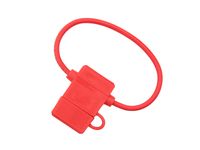 Gniazdo bezpiecznika z kablem (samochodowe) UNI czerwone