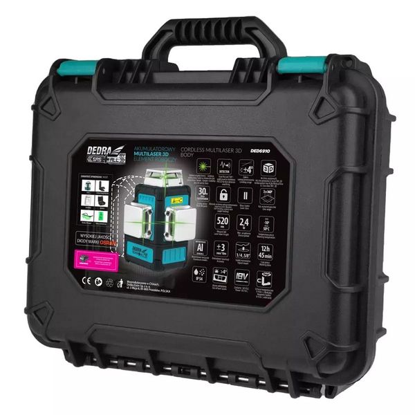 MULTILASER 3D ZIELONY 0*AH SAS+ALL - DED6910 zdjęcie 3