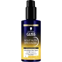 Mgiełka do włosów zniszczonych, cienkich Gliss Night