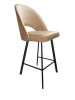 Hoker krzesło barowe Polo podstawa Profil czarna MG06