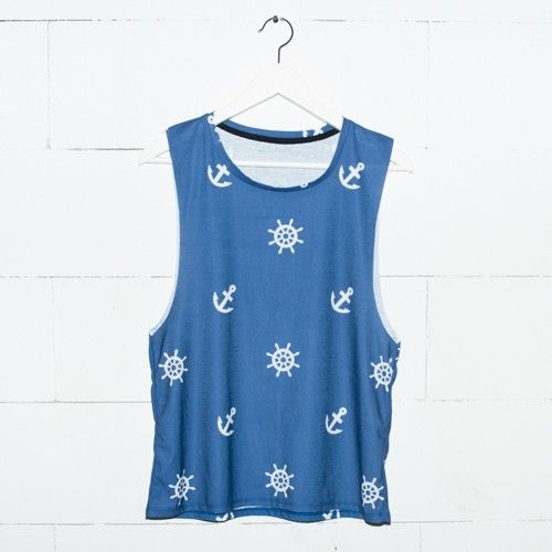 TOP OPEN-SLEEVE MARINE BLUE na Arena.pl