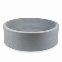 Suchy basen 130x40cm Velvet Soft Jasnoszary bez piłek