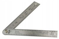 KĄTOWNIK KĄTOMIERZ NASTAWNY STOLARSKI 600 mm SKŁADANY 60 CM NIERDZEWNY