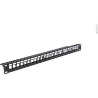 Patch panel 19 Rack 24 port 1U Metalowy Vidiline
