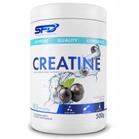 SFD CREATINE 500G KREATYNA MONOHYDRAT SIŁA MASA TAURYNA MIĘŚNIE JAKOŚĆ