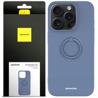 ETUI SILIKONOWE SPACECASE RING CASE OBUDOWA DO IPHONE 15 PRO + SZKŁO