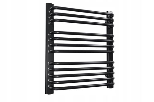 Grzejnik drabinkowy ALFA 480/400 czarny połysk na Arena.pl