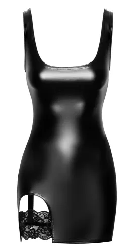 noir sukienka mini czarna obcisła model orgia s z ramiączkami na Arena.pl