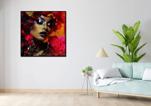 Plakat 100x100cm Kwiecista Diva na Arena.pl