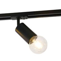Lampa sufitowa Marvi 922121-1-BL do systemu szynowego 1-faz czarna