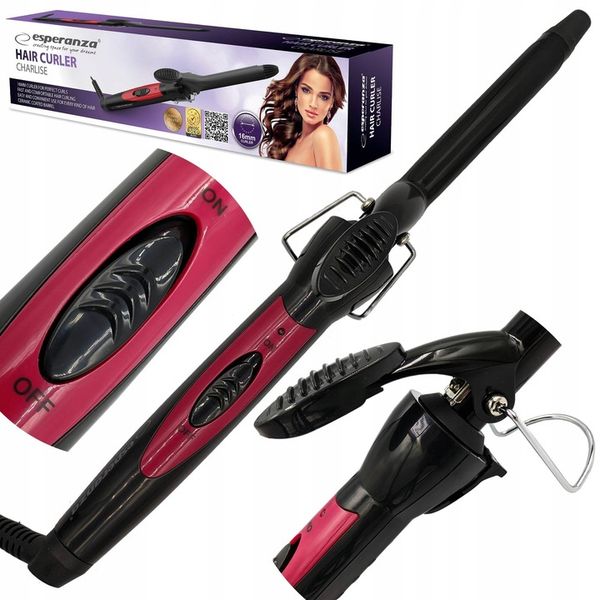 LOKÓWKA CERAMICZNA LOKI 16MM DO KRĘCENIA WŁOSÓW zdjęcie 1