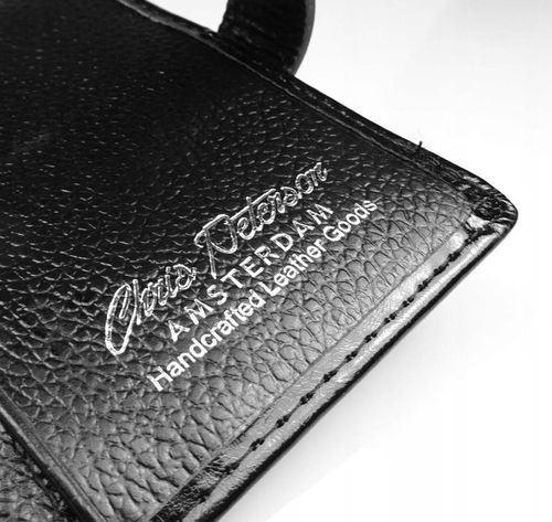 skórzane etui na dokumenty z metalowym zapięciem - peterson na Arena.pl