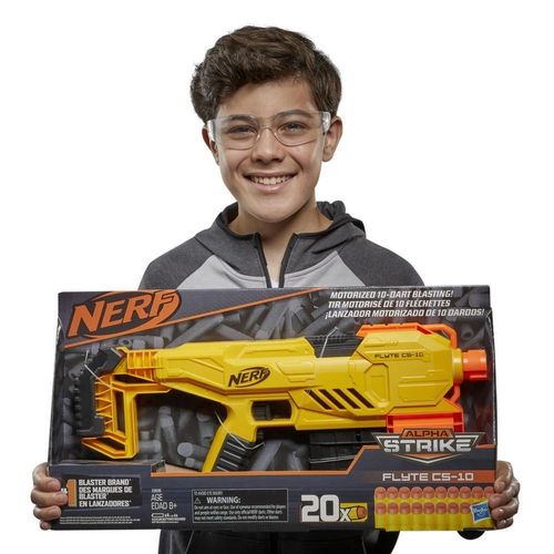 NERF STRIKE FLYTE CS-10 PISTOLET AUTOMATYCZNY plus 30 strzałek na Arena.pl
