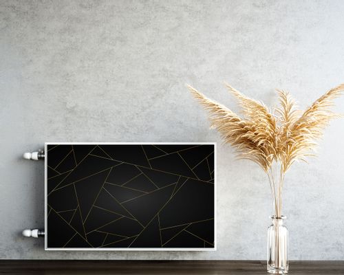 Osłona MAGNETYCZNA Trójkąty Abstrakcja Wzór Geometryczny 120cm x 60cm na Arena.pl