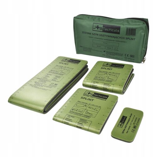 Zestaw 4 szyn unieruchamiających SPLINT 92 / 46 / 23/ 9,5 cm + TORBA na Arena.pl