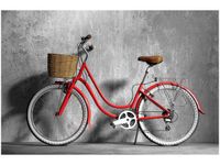120CM 80CM OBRAZ ŚCIENNY OLDSCHOOLOWY ROWER