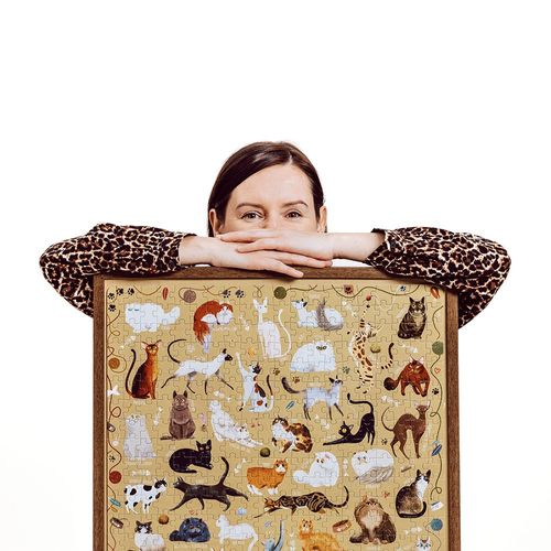 Puzzle 500 elementów Puzzlove - Koty na Arena.pl