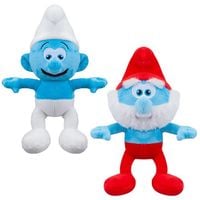 Papa Smerf i Smerf zestaw maskotek Smerfy 25cm