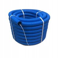 RURA KARBOWANA AROT 40mm 40/32 50M PESZEL DO ZIEMI AROT NIEBIESKI Z PILOTEM