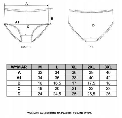 3x Majtki Damskie Figi Maxi Bikini Bawełniane Wysoki Stan w Paski Moraj XL na Arena.pl