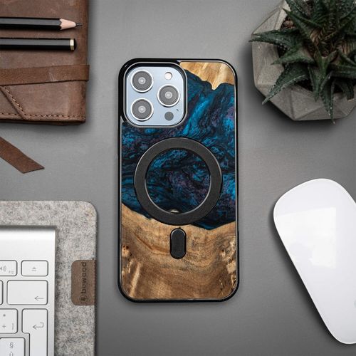 etui bewood unique do iphone 15 pro max - planets - neptun z magsafe na Arena.pl
