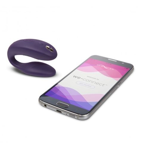 We-Vibe Sync WIBRATOR DLA PAR STEROWANY SMARTFONEM FIOLETOWY na Arena.pl