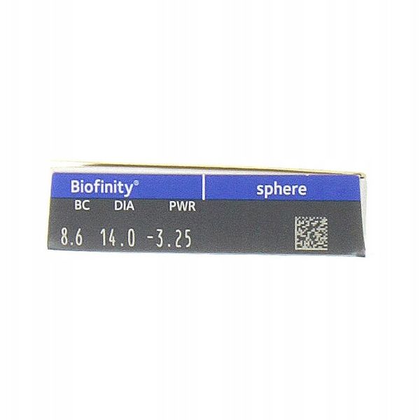 Soczewki Biofinity 3 szt. moc -1,75 BC 8,6 zdjęcie 6