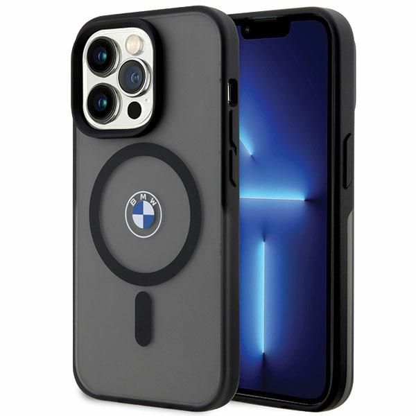 Etui BMW do iPhone 14 Pro Max 6.7"", Czarny MagSafe zdjęcie 1