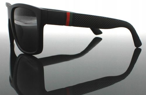 OKULARY PRZECIWSŁONECZNE MĘSKIE FILTR UV400 POLARYZACYJNE Z ETUI KIEROWCÓW na Arena.pl