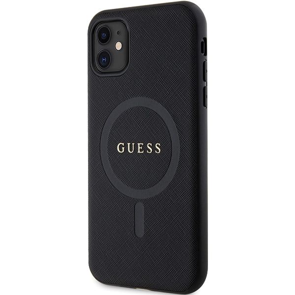 Etui Guess do iPhone 11, iPhone XR, Czarny, MagSafe zdjęcie 2