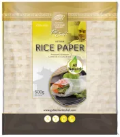 Papier ryżowy kwadratowy 19cm, 500g - Golden Turtle