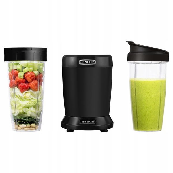 Nutri Blender Smoothie Sencor SNB 4303BK 1000W zdjęcie 10