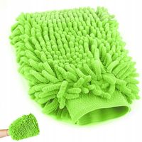 RĘKAWICA SZMATKA Z MIKROFIBRY DO CZYSZCZENIA AUTA MYCIA SAMOCHODU NA DŁOŃ