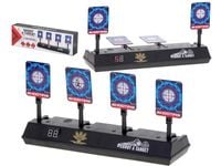 Tarcza do Strzelania Elektroniczna Cyfrowa 4 Cele Licznik Światło Dźwięk