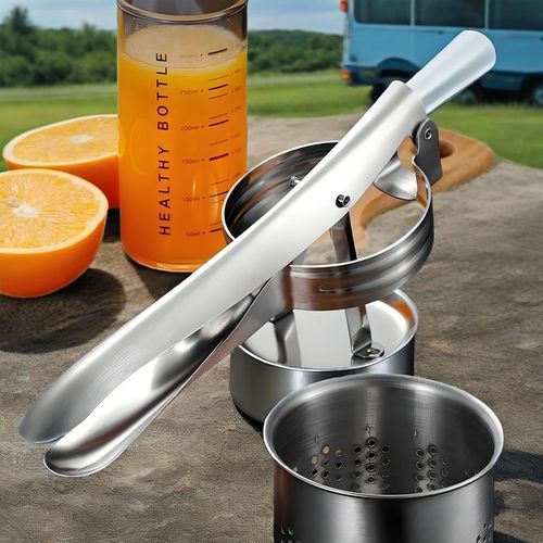 PRASKA DO ZIEMNIAKÓW WARZYW STAL NIERDZEWNA WYCISKARKA TŁUCZEK na Arena.pl