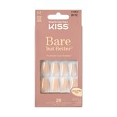 KISS szt.pazn.na klej, Bare-But-Better TruNude, Medium, Coffin