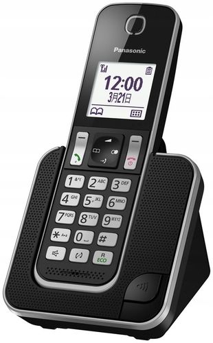 Panasonic KX-TGD310PDB Telefon bezprzewodowy DECT na Arena.pl