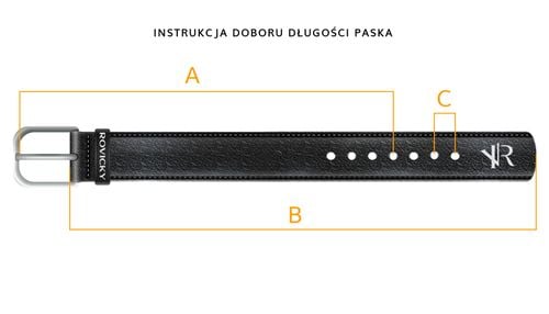 pasek szeroki skórzany prs-07-bge black 105 na Arena.pl
