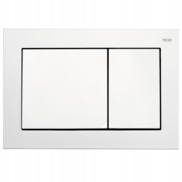 Przycisk spłukujący do WC Tece Base biały połysk 9240700 zdjęcie 2