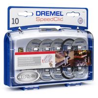 zestaw do dremel sc690 tarcze 10 szt. + trzpień - b 2615s690ja