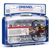 zestaw do dremel sc690 tarcze 10 szt. + trzpień - b 2615s690ja