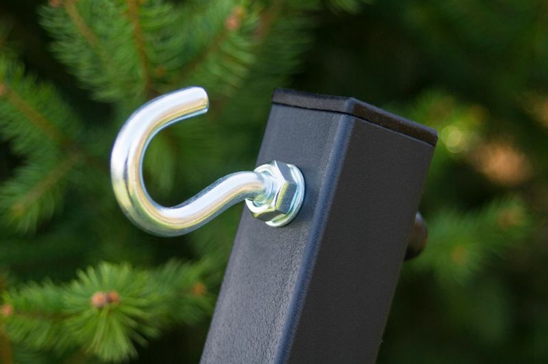 POTENZA Stelaż GRANDE + Hamak ROMA XL Black kokon zdjęcie 4