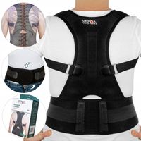 MAGNETYCZNY KOREKTOR WAD POSTAWY ORTEZA KRĘGOSŁUPA PROSTOTRZYMACZ PAJĄCZEK