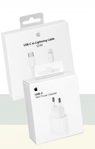 ORYGINALNA ŁADOWARKA APPLE USB-C DO LIGHTNING 18W na Arena.pl