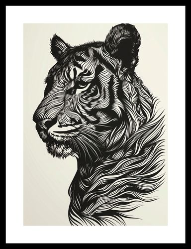 Plakat 25x35cm Tygrysi Gwizd na Arena.pl