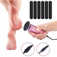 PILNIK ELEKTRYCZNY FREZARKA DO STÓP PIĘT TARKA ZESTAW USB + 60 WKŁADÓW